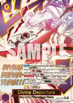 One Piece Divine Departure (Alt Art) Manga Event - Carrying On His Will (OP13) - Image 1