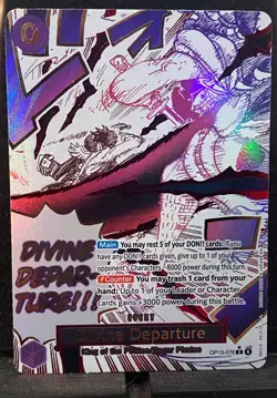 One Piece Divine Departure (Alt Art) Manga Event - Carrying On His Will (OP13) - Image 2