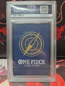2025 ONE PIECE OP10-ROYAL BLOOD ALTERNATE ART #019 DIVINE DEPARTURE PSA 10 - Image 2