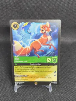 Tod - Knows All the Tricks 92/204 Non-Foil Winterspell Disney Lorcana - NM - Image 1