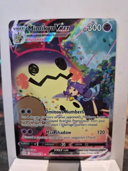Pokemon Mimikyu VMAX TCG Brilliant Stars TG17/TG30 Near Mint Condition - Image 1