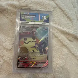 Mimikyu Vmax Brilliant Stars #TG17 Ace 10 Gem Mint Pokemon Card English - Image 1