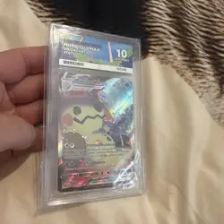 Mimikyu Vmax Brilliant Stars #TG17 Ace 10 Gem Mint Pokemon Card English - Image 2