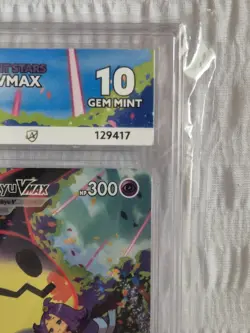 Mimikyu VMAX TG17/TG30 - Pokemon TCG Brilliant Stars - Ace 10 Gem Mint - Image 2