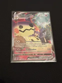 Pokemon TCG Mimikyu VMAX TG17/TG30 Brilliant Stars Mint Condition - Image 1