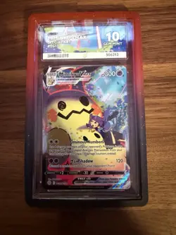Mimikyu Vmax Brilliant Stars #TG17 Ace 10 Gem Mint Pokemon Card English - Image 1