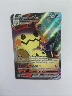 Pokemon TCG Mimikyu VMAX TG17/TG30 Brilliant Stars Mint Condition - Image 1