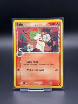 Ralts 61/101 EX Dragon Frontiers LP Pokemon Card TCG Vintage 2006 - Image 1