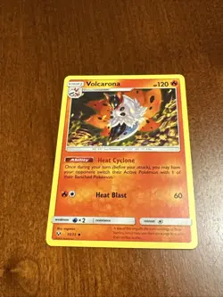 Volcarona 013/073 Shining Legends Regular Pokemon TCG Card - Image 1