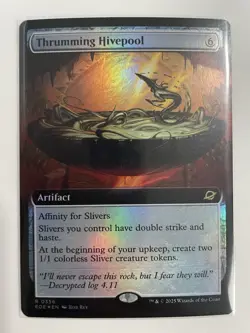 Thrumming Hivepool (Extended Art) Edge of Eternities Foil 0356 MTG - Image 1
