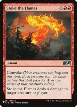 Stoke the Flames - Near Mint MTG The List - Image 1