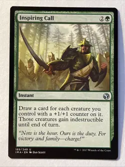 1x Inspiring Call (169) Iconic Masters LP MTG Magic the Gathering x1 MKE - Image 1
