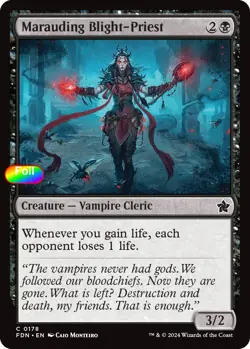 Foil Marauding Blight-Priest - 178 - NM - Foundations - Image 1