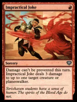 MTG Impractical Joke U Secrets of Strixhaven 119 NM - Image 1