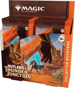 Sealed New MTG Outlaws of Thunder Junction (OTJ) Collector booster box - Image 1