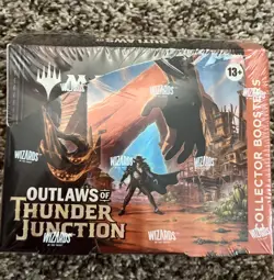 Sealed New MTG Outlaws of Thunder Junction (OTJ) Collector booster box - Image 2