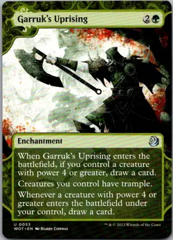 Garruk's Uprising U Wilds of Eldraine: Enchanting Tales 53 LP - Image 1