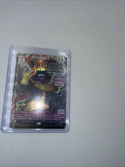 Thanos, The Mad Titan (Borderless) (0400) Marvel Super Heroes Foil - Image 2