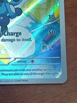Riolu - 215/198 - Illustration Rare LP, English Pokemon Scarlet & Violet Singles - Image 5