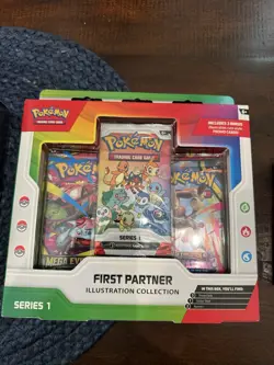 Pokemon First Partner Illustration Collection Sealed Series 1 - Image 1