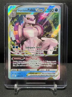 Origin Form Palkia VSTAR SWSH254 Black Star Promo Pokemon 2022 Sword Shield NM - Image 1