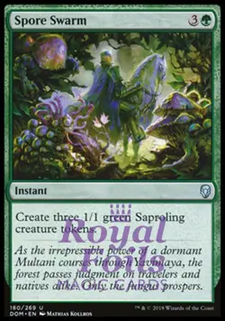 Spore Swarm 2x FOIL DOM MTG Dominaria Uncommon MINT green - Image 1