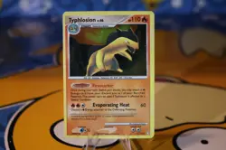Typhlosion 16/123 Mysterious Treasures Holo Rare Pokemon TCG 2007 - Image 1