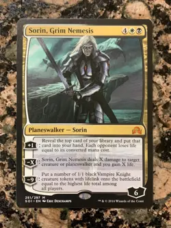 MTG Sorin, Grim Nemesis x1 Shadows Over Innistrad NM - Image 1