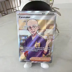 Pokemon TCG Caretaker 203/167 Sv06: Twilight Masquerade Full Art Holo UR - Image 1