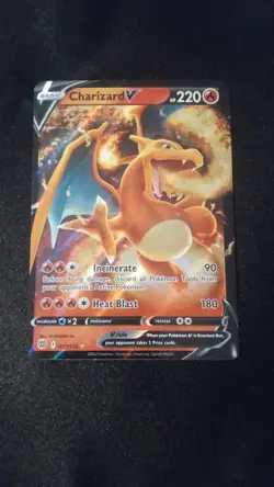 Pokemon Charizard V 017/172 Brilliant Stars Ultra Rare Full Art Holo 220 HP - Image 1