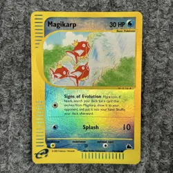 Pokemon Skyridge Magikarp 75/144 Holofoil LP Trading Card - Image 1