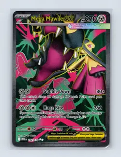 Mega Mawile ex 162/132 Ultra Rare Mega Evolution Pokemon Near Mint - Image 1