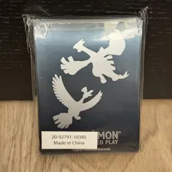 Pokemon Lugia & Ho-Oh Silhouette Organized Play Sleeves TCG 2010 New / Unused - Image 1