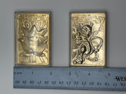 2 Pokemon 23K Gold Plated Togepi & Mewtwo Collectible Cards from Burger King - Image 4