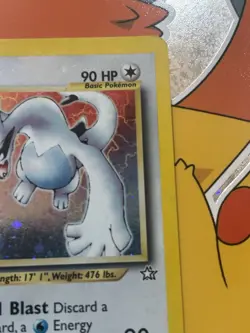1st Edition Lugia Neo Genesis 2000 Holo Rare Pokemon Card - Image 4