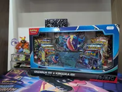 Pokemon TCG Greninja & Kingdra EX Special Collection Box - New and Sealed - Image 1