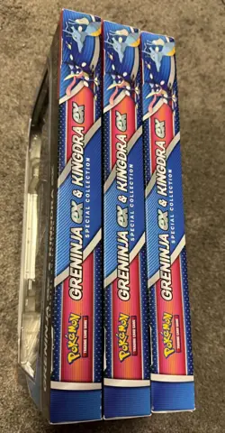 Greninja ex and Kingdra ex Special Collection - 3X New in Box! Ready to Ship! - Image 4