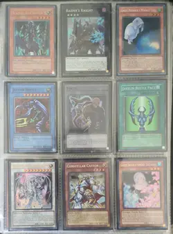 Yugioh Holo Card Binder Collection Holos Binder ccg tcg Yu-Gi-Oh 99 foil cards - Image 1