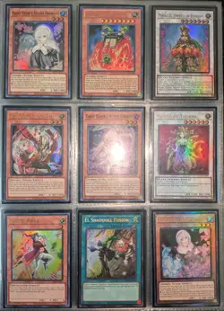 Yugioh Holo Card Binder Collection Holos Binder ccg tcg Yu-Gi-Oh 99 foil cards - Image 2