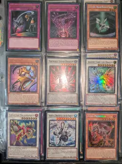 Yugioh Holo Card Binder Collection Holos Binder ccg tcg Yu-Gi-Oh 99 foil cards - Image 5