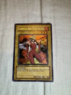 Elemental Hero Burstinatrix EHC1-EN002 Limited Edition Secret Rare Yu-Gi-Oh! - Image 1