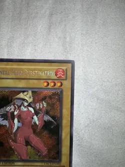 Elemental Hero Burstinatrix EHC1-EN002 Limited Edition Secret Rare Yu-Gi-Oh! - Image 3