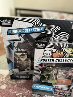Pokemon Black Bolt and White Flare Binder Collection Bundle - Image 2