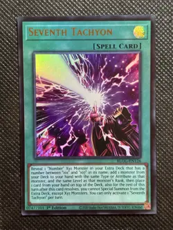 YuGiOh! - Seventh Tachyon BLGG-EN126 Ultra Rare 1st Edition Near Mint - Image 1
