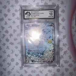 CGA 10 (PSA 10)- Reshiram 113/114 SWSH Celebrations Classic Collection - Pokemon - Image 1