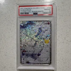 Pokemon Reshiram 113/114 Celebrations Classic Collection PSA 10 2021 Holo - Image 1