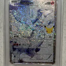 Pokemon Reshiram 113/114 Celebrations Classic Collection PSA 10 2021 Holo - Image 3