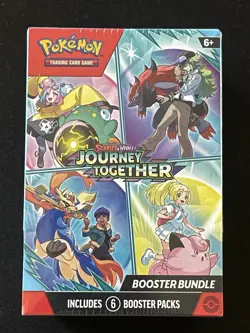 Pokemon TCG New Sealed Scarlet Violet Journey Together Booster Bundle - Image 1
