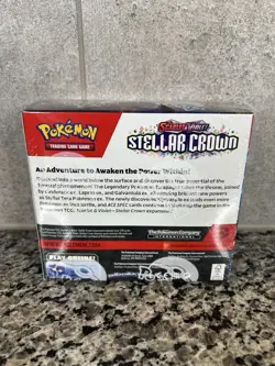 Pokemon Scarlet & Violet Stellar Crown Booster Box Sealed - Image 2