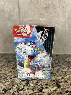 Pokemon Scarlet & Violet Stellar Crown Booster Box Sealed - Image 4